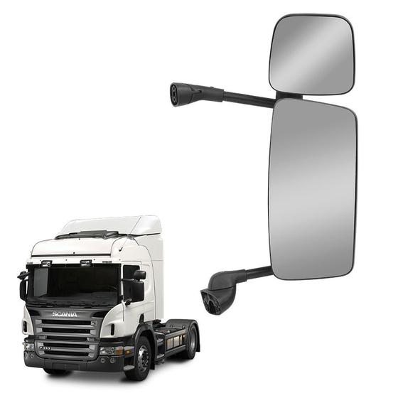 Imagem de Espelho Retrovisor Scania S5 P250/270/310/340/360 LD Com Aux