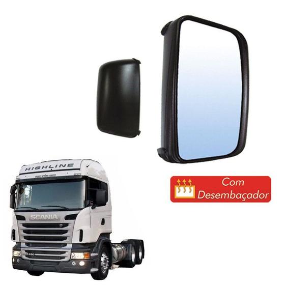 Imagem de Espelho Retrovisor Scania Serie 4 E 5 Ld Com Desembaçador