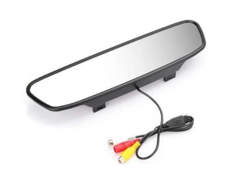 Espelho Retrovisor Tela Lcd Saída Camera Ré Tela Lcd 4,3 - Gn Menor preço em Espelho Retrovisor Tela Lcd Saída Camera Ré Tela Lcd 4,3 - Gn