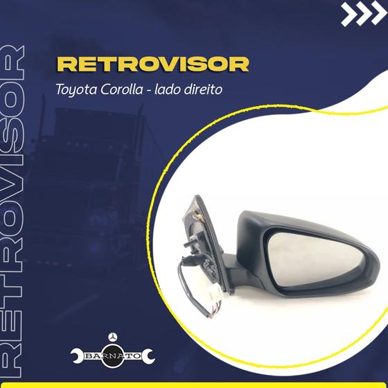 Imagem de Espelho retrovisor toyota corolla 15/ eletrico ld 6008102716