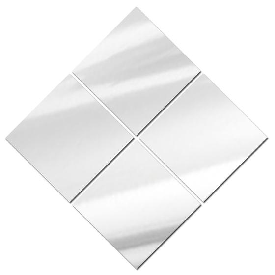 Imagem de Espelhos de Vidro Decorativos  Diagonais 95 x 95 cm