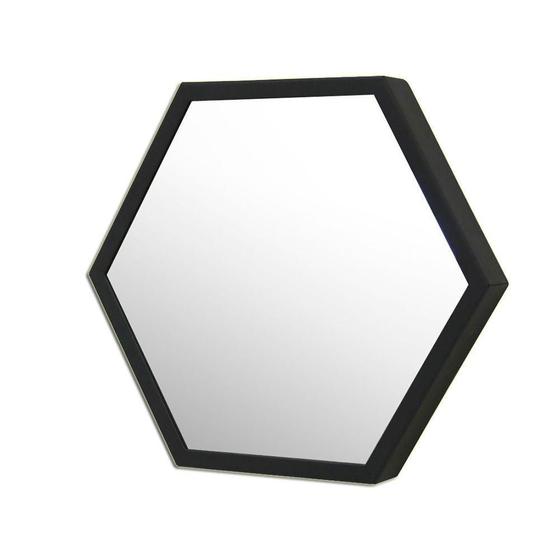 Imagem de Espelhos Hexagonal Com Moldura 60 X 52 Cm