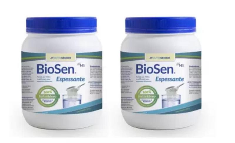 Imagem de Espessante Suplemento Alimentar Biosen - kit Com 2 Potes de 400gr