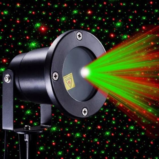 Imagem de Espeto Laser Jardim Projetor Bivolt Luzes Natal Pisca Pisca