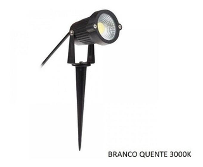 Espeto Led Para Jardim 5W 3000K (Branco Quente) Ip65 Bivolt UP Led