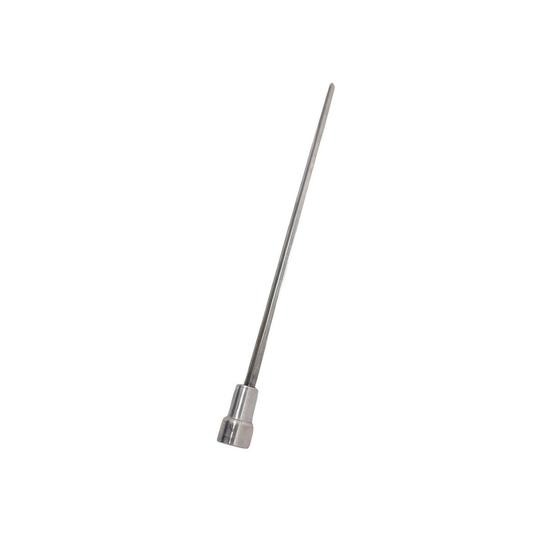 Imagem de Espeto Mini Inox Lâmina 50cm P Churrasco Coração Laurindo