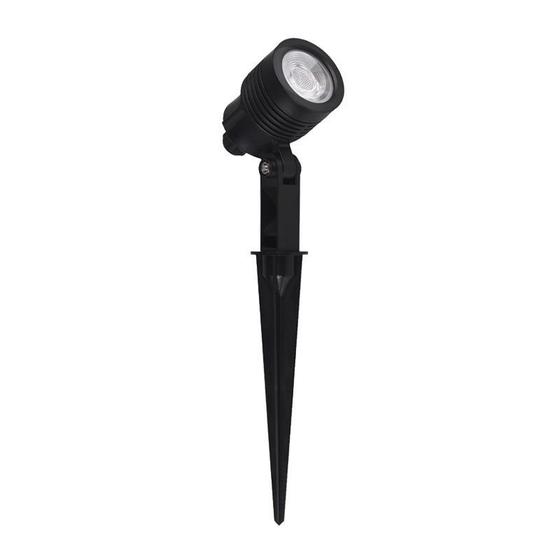 Imagem de Espeto para Jardim Germany Clear Led 3W Bivolt Preto