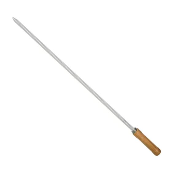 Imagem de Espeto Simples para Churrasco 85cm - 3204 - MOR