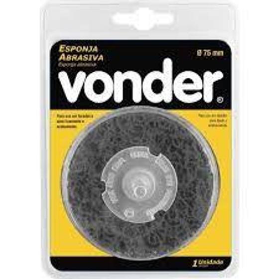 Imagem de Esponja Abrasiva 075 X 1/4 com Haste - VONDER