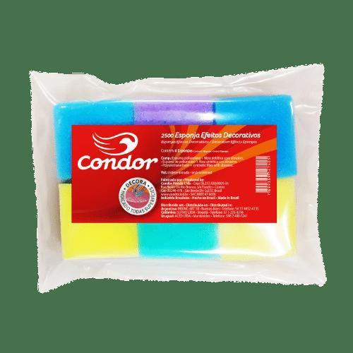 Imagem de Esponja Artística para Efeito Textura Condor 2500 com 6 peças