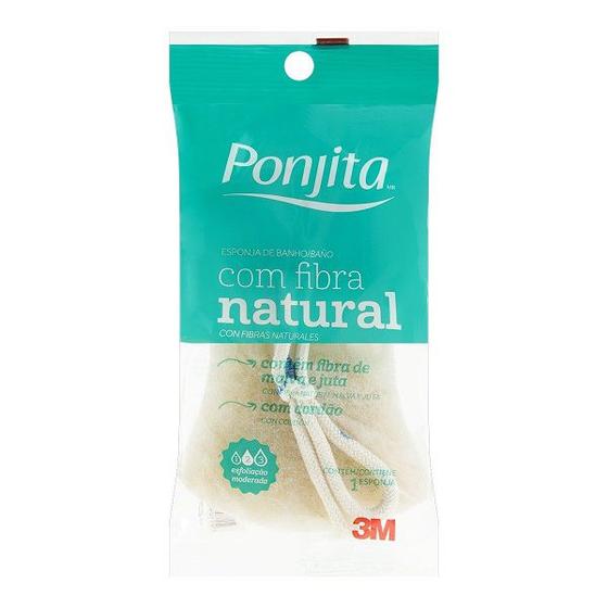Imagem de Esponja de Banho com Fibra Natural Ponjita