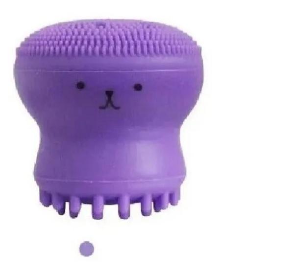 Imagem de Esponja De Limpeza Facial Polvo Roxo