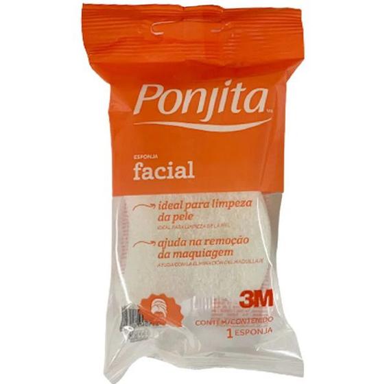 Imagem de Esponja de Limpeza Facial Suave Ponjita