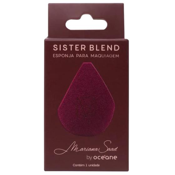 Imagem de Esponja de Maquiagem Sister Blend Vinho Mariana Saad '