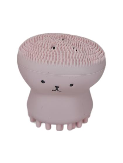 Imagem de Esponja De Silicone Facial Em Formato De Água Viva Para Banho Esfoliação Limpeza Massagem Limpar Os Poros Toque Suave