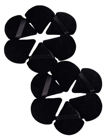 Imagem de Esponja de Veludo triangular para aplicar pó c/2 un
