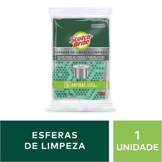 Imagem de Esponja Esferas de Limpeza SCOTCH-BRITE com 1 Unidade 3M