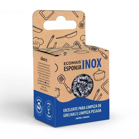 Imagem de Esponja inox inoxidavel ecomais