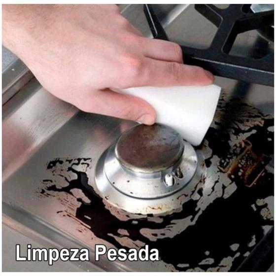 Imagem de Esponja Magica Limpeza Multiuso Tira Manchas Uso Doméstico