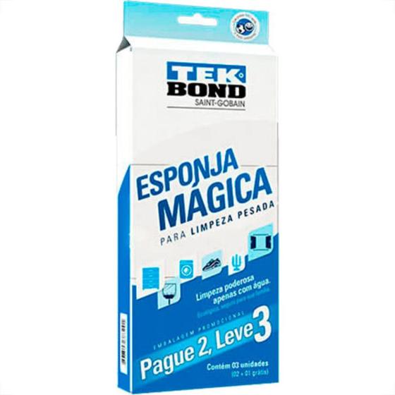 Imagem de Esponja Magica Tek Leve 3 Pague 2