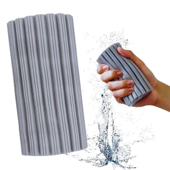Imagem de Esponja Maxydry Super Absorvente  Retém o Pó Sem Espalhar Multiuso Em Pva Não Risca