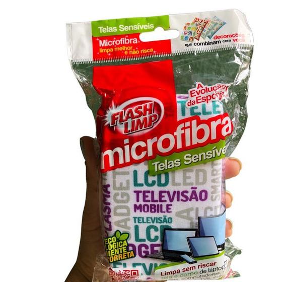 ESPONJA MICROFIBRA PARA limpeza TELAS SENSÍVEIS COMPUTADORES ICONS FLASH LIMP Menor preço em ESPONJA MICROFIBRA PARA limpeza TELAS SENSÍVEIS COMPUTADORES ICONS FLASH LIMP