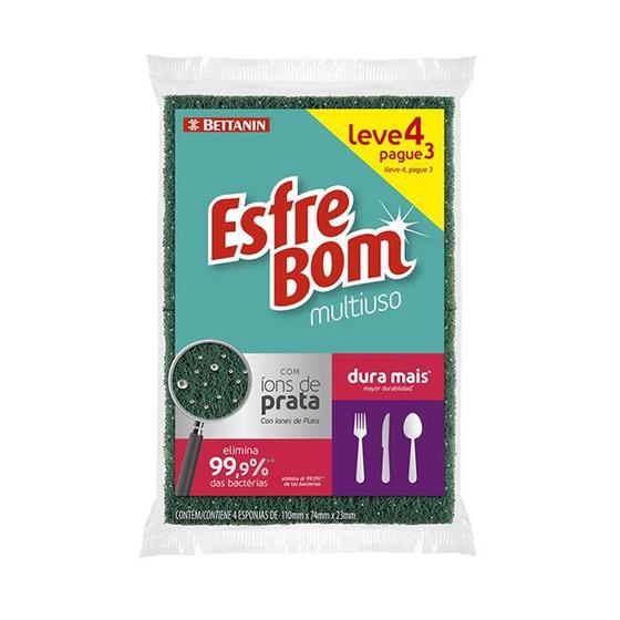 Imagem de Esponja Multiuso EsfreBom Leve 4 Pague 3