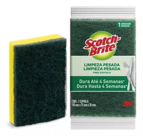 Imagem de Esponja Scotch-brite Limpeza Pesada Amarelo