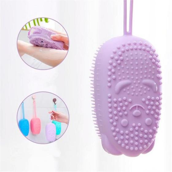 Imagem de Esponja Silicone Massageadora Toque Suave Utensílio