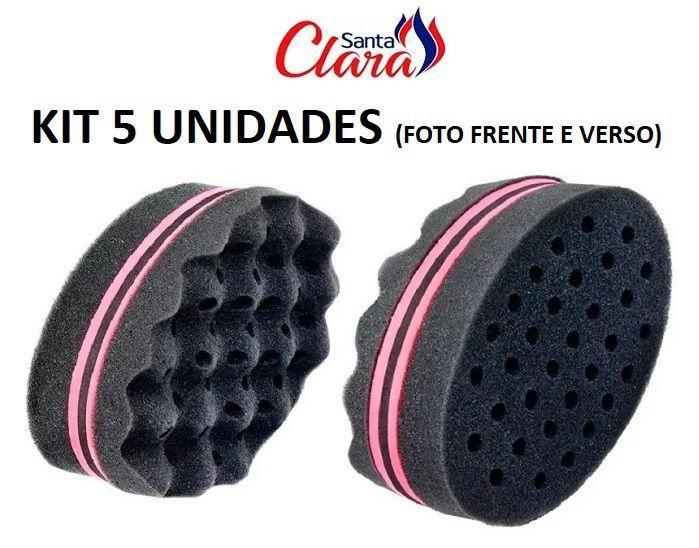 Imagem de Esponja Twist Dupla Afro Nudred - Kit com 05 unidades Santa Clara