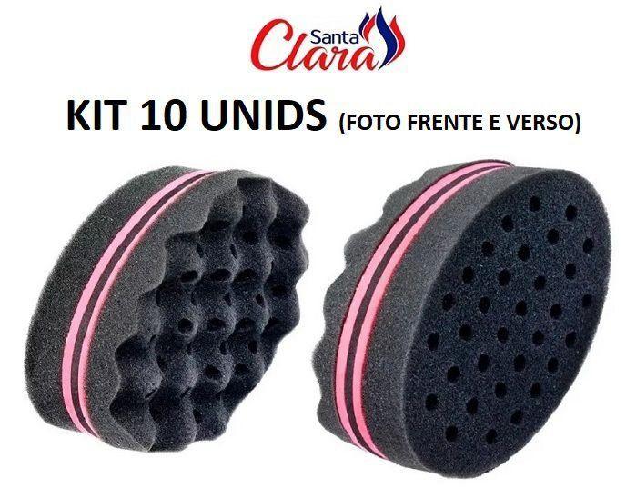 Imagem de Esponja Twist Dupla Afro Nudred - Kit com 10 unidades Santa Clara