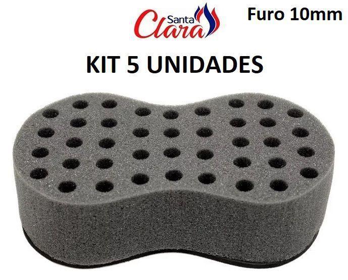Imagem de Esponja Twist Infinity Pequena Afro Nudred Kit com 5 Unids - Santa Clara
