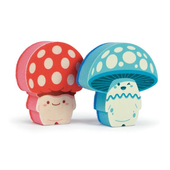 Imagem de Esponjas de Cozinha Fred Fun Guys Mushroom - Conjunto com 2