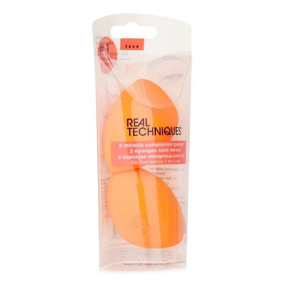 Imagem de Esponjas de Maquiagem Real Techniques Miracle Complexion - Pacote com 2