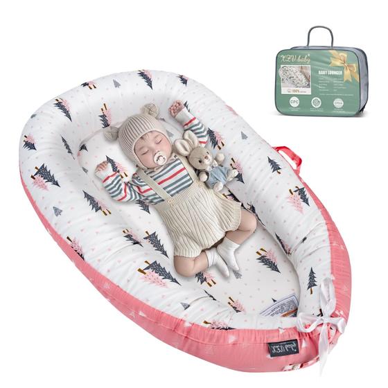 Imagem de Espreguiçadeira de bebê XZV Portable Co Sleeper 0-24 meses 100% algodão