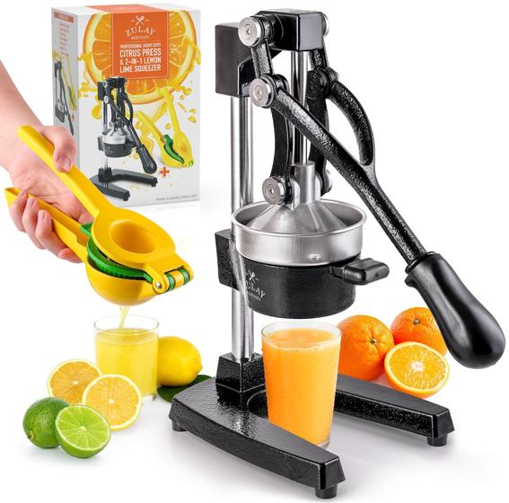 Imagem de Espremedor de Citrinos Zulay Kitchen - Espremedor de Suco de Laranja em Ferro Fundido