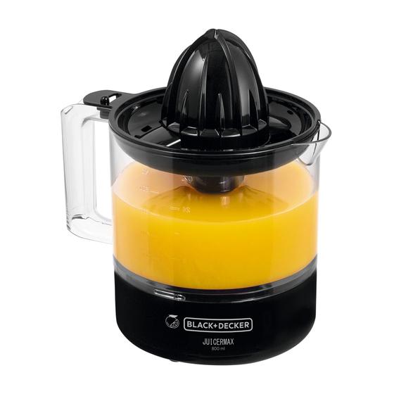 Imagem de Espremedor De Frutas Elétrico Cj700 Black Decker Juicer - 220v