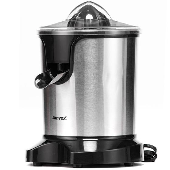 Espremedor de Frutas Elétrico Laranja Limão 350W Inox 0,3L Amvox Aes 350 Menor preço em Espremedor de Frutas Elétrico Laranja Limão 350W Inox 0,3L Amvox Aes 350