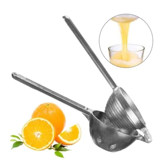 Imagem de Espremedor de Laranja e Limão Manual Grande em Aluminio