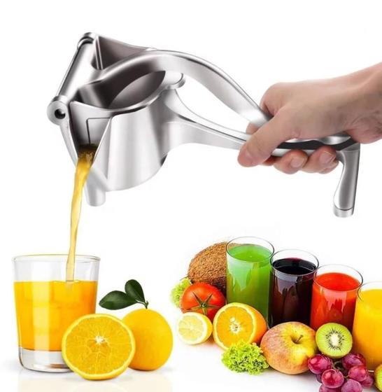 Espremedor De Laranja Limão Frutas Manual de Aluminio Menor preço em Espremedor De Laranja Limão Frutas Manual de Aluminio