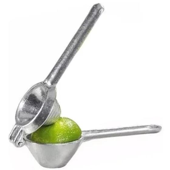 Espremedor De Limão Manual Em Alumínio 17cm - MK Menor preço em Espremedor De Limão Manual Em Alumínio 17cm - MK