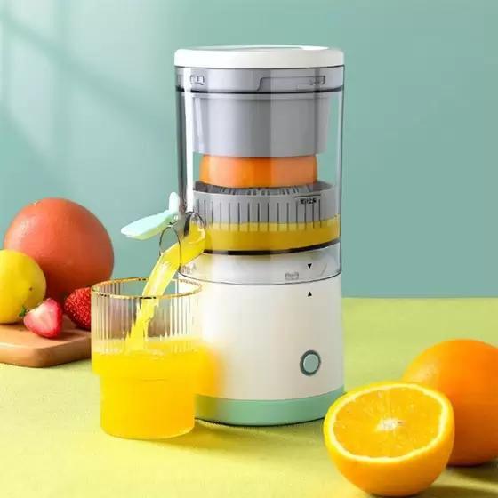 Imagem de Espremedor Elétrico Laranja Limão Frutas Fazer Sucos Recarregável - CITRUS JUICER