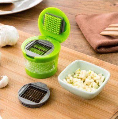 Imagem de Espremedor Processador De Alho Mini Dicer Inox Kitchen Home