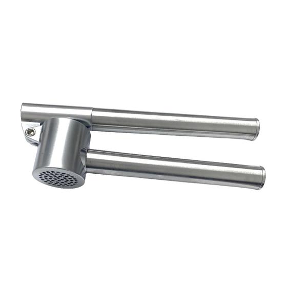 Espremedor Triturador Amassador de Alho Metal Inox Menor preço em Espremedor Triturador Amassador de Alho Metal Inox