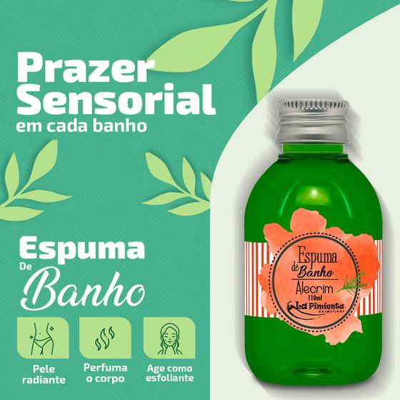 Imagem de Espuma de banho aromática hidratante alta performance banheira e chuveiro 110ml