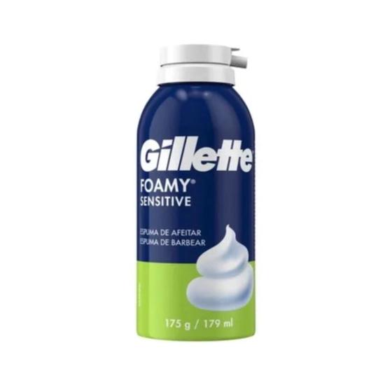 Imagem de Espuma de Barbear Gillette Foamy Sensitive 175g