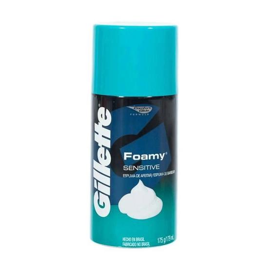 Imagem de Espuma De Barbear Gillette Sensitive Foamy 175G - 3326