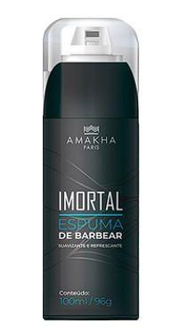 Imagem de Espuma de Barbear Imortal Refrescante 100ml Amakha