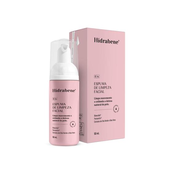 Imagem de Espuma de Limpeza Facial Hidrabene 50 ml