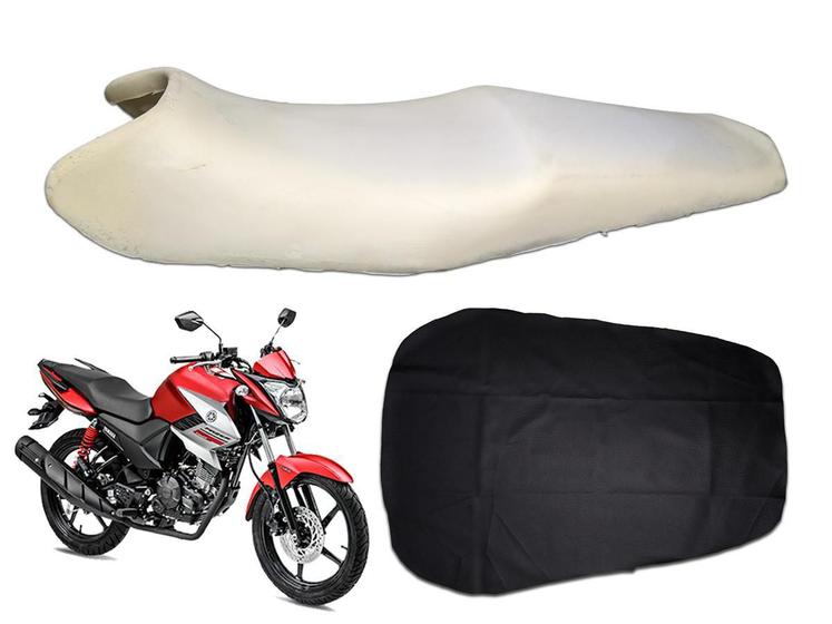 Espuma Do Banco + Capa Do Banco Yamaha Fazer 150 - GMB - Espuma para ...